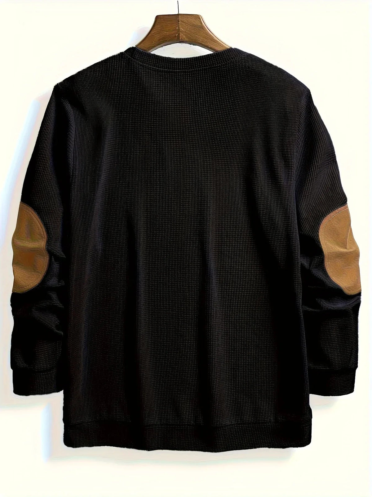 Halloran - Textured Waffle Knit Pullover Cool Season Layering — view 10 of 10