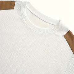 Halloran - Textured Waffle Knit Pullover Cool Season Layering — view 4 of 10