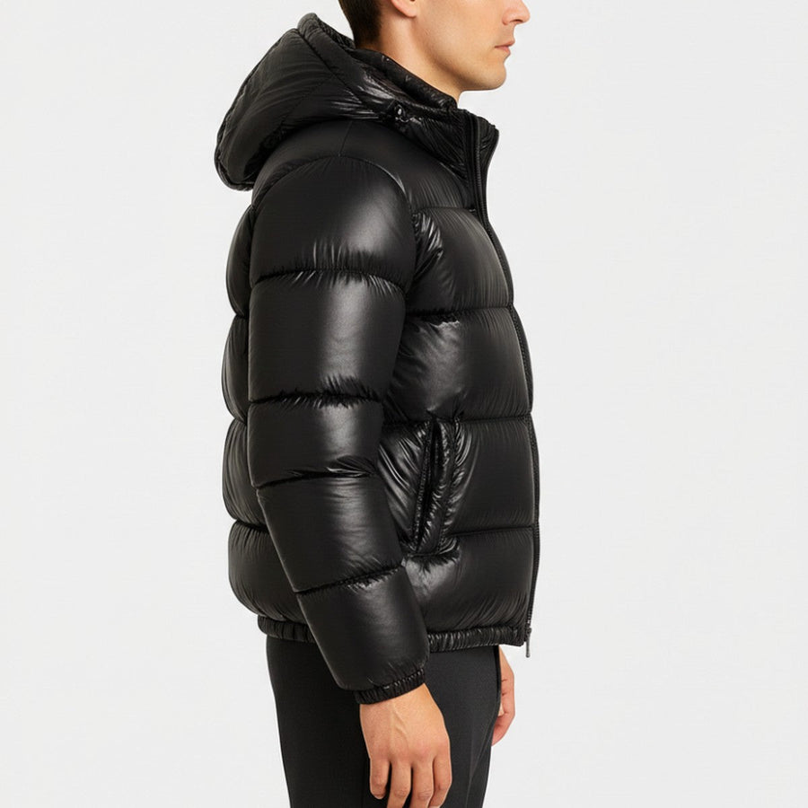 Halvern - Quilted Hooded Puffer Coat Winter Outerwear — view 2 of 3