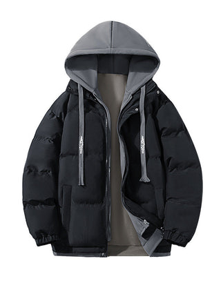 Havenna - Quilted Hooded Jacket Cold Weather Commuting — view 8 of 9