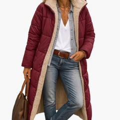 Hiverna - Quilted Longline Puffer Jacket Winter Commuting — view 6 of 7
