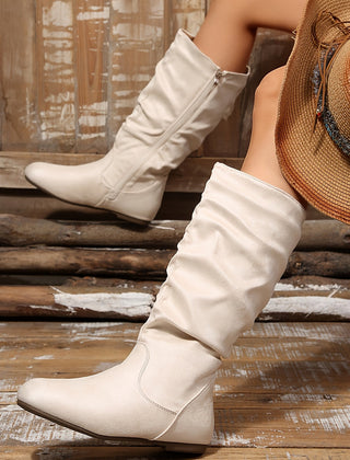 Larenna - Slouched Mid-Calf Boots Casual Everyday Wear — view 7 of 10