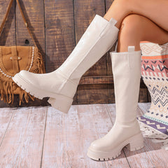 Lucerna - Thick Sole High Leg Boots For Daily Commutes — view 3 of 7