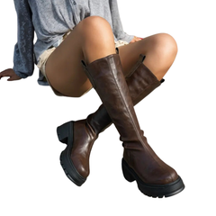 Lucerna - Thick Sole High Leg Boots For Daily Commutes — view 5 of 7