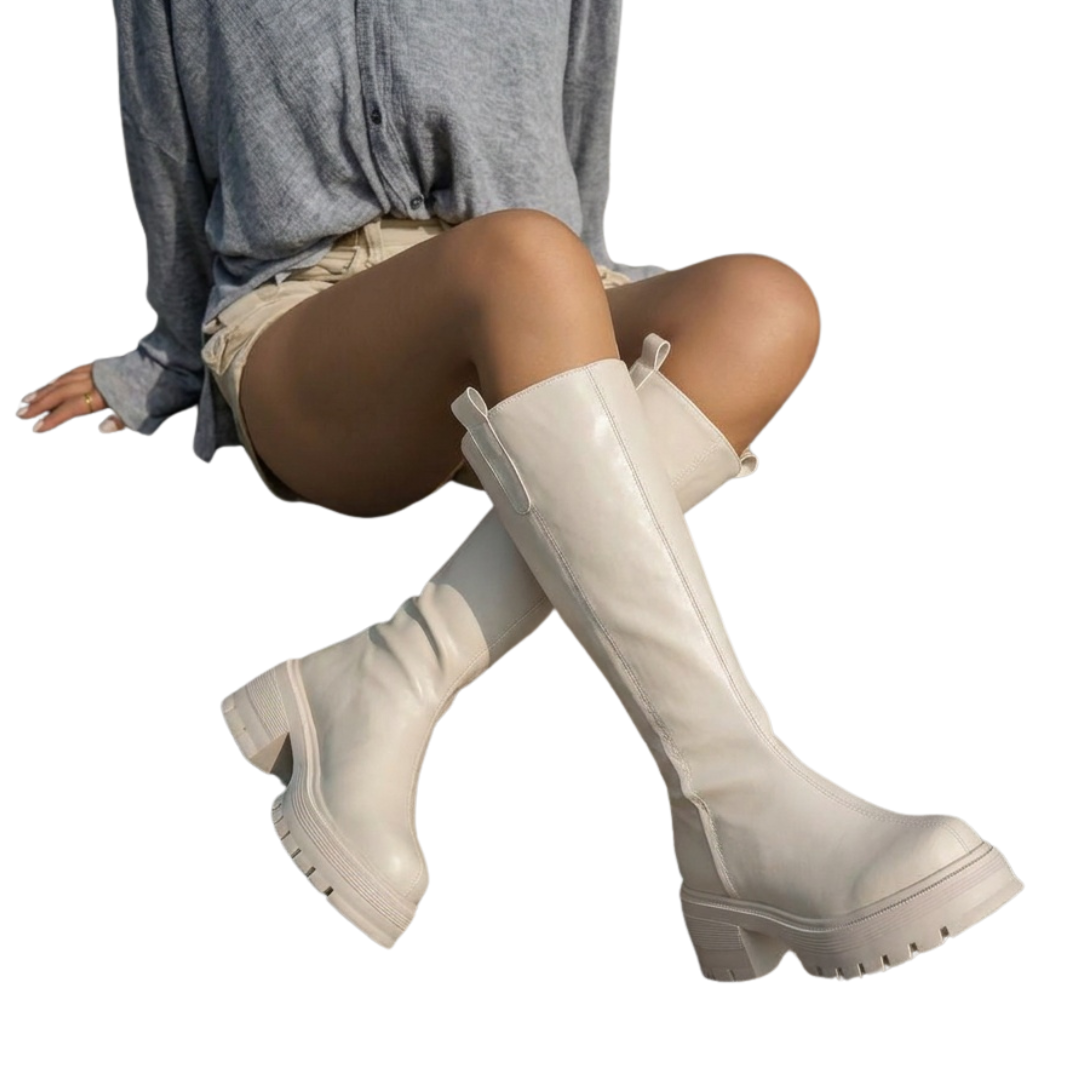 Lucerna - Thick Sole High Leg Boots For Daily Commutes — view 7 of 7