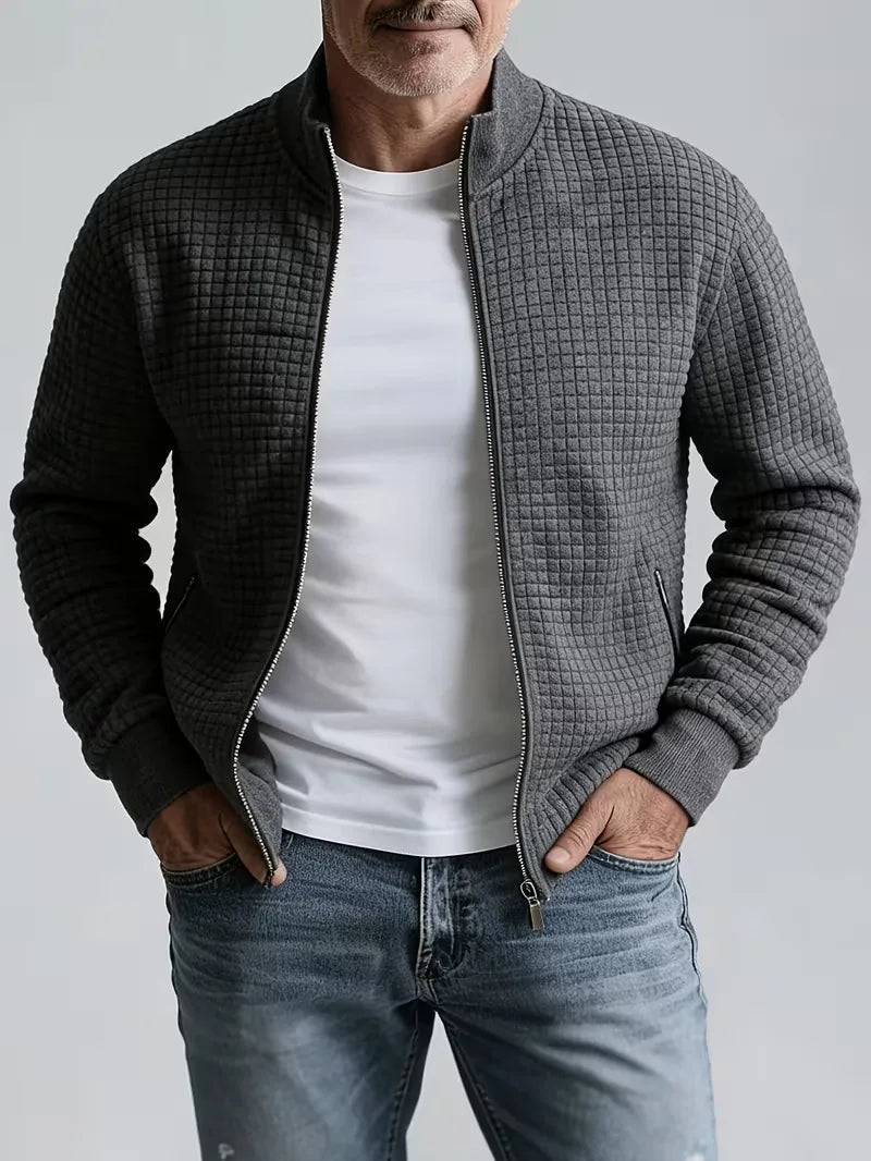 Marchmont - Quilted Stand Collar Jacket Cold Weather Layering — view 5 of 10