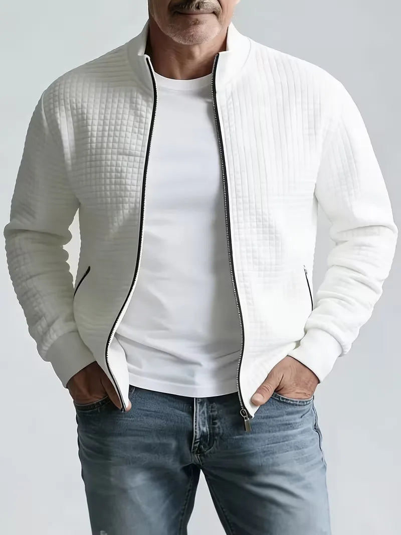 Marchmont - Quilted Stand Collar Jacket Cold Weather Layering — view 6 of 10
