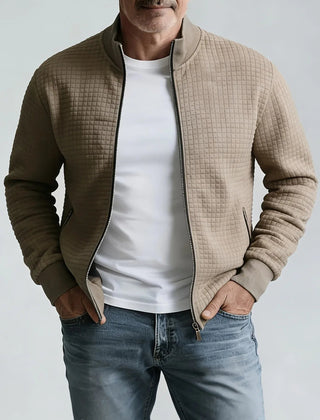 Marchmont - Quilted Stand Collar Jacket Cold Weather Layering — view 7 of 10