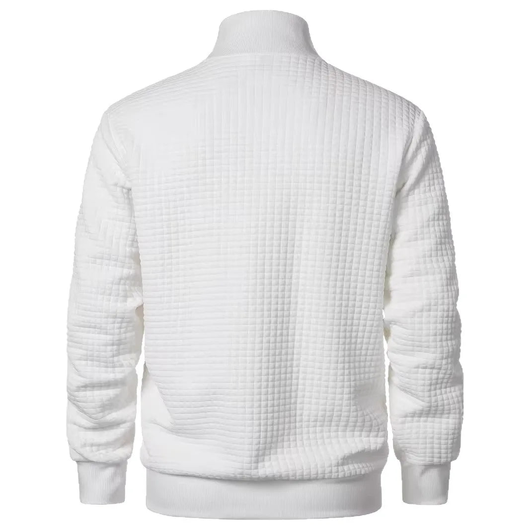 Marchmont - Quilted Stand Collar Jacket Cold Weather Layering — view 9 of 10