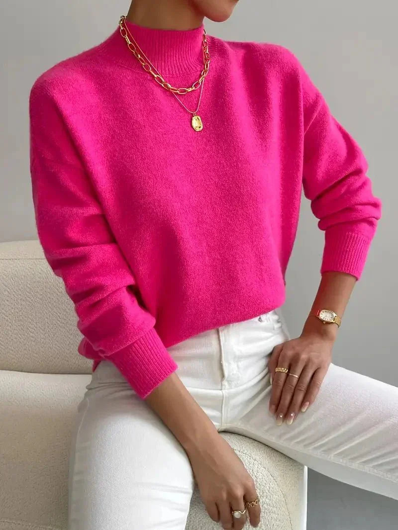 Novella - Turtleneck Knit Sweater Colder Season Wear — view 7 of 10