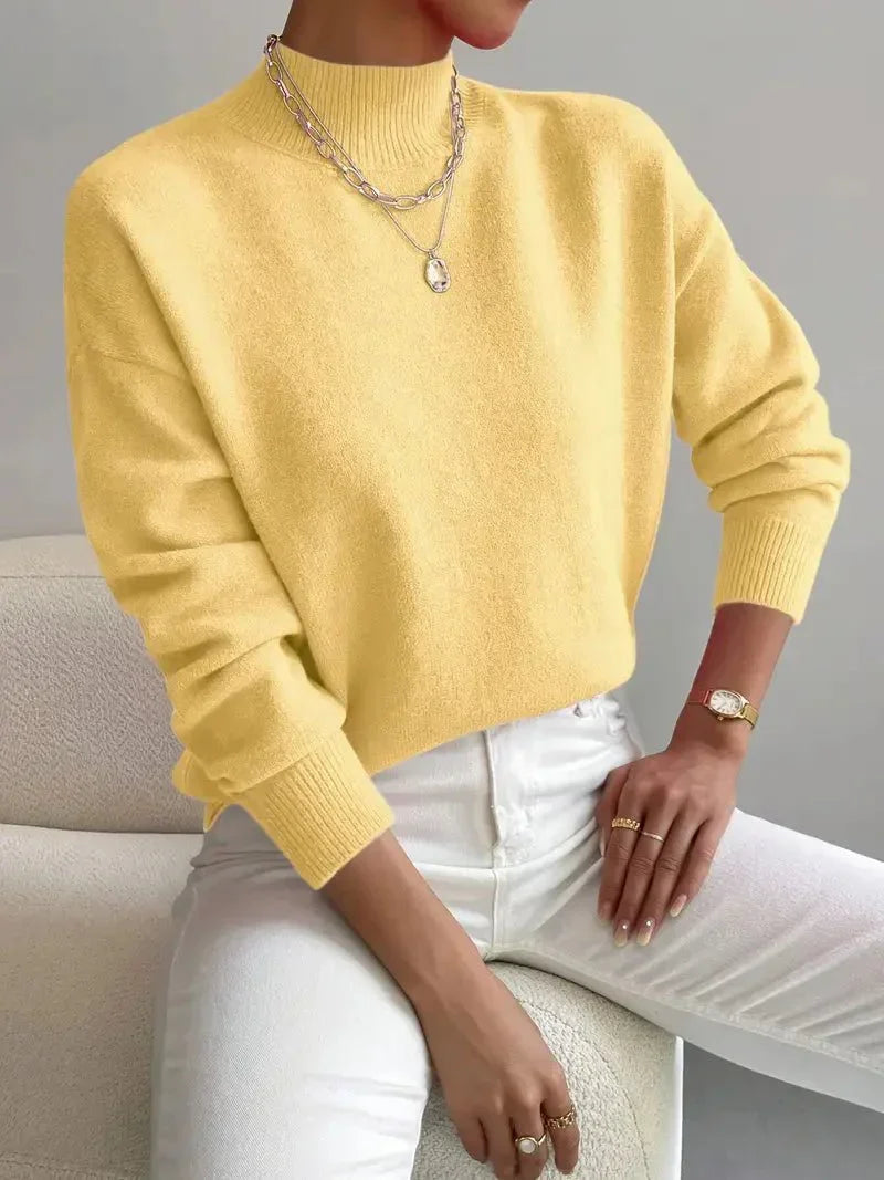 Novella - Turtleneck Knit Sweater Colder Season Wear — view 4 of 10