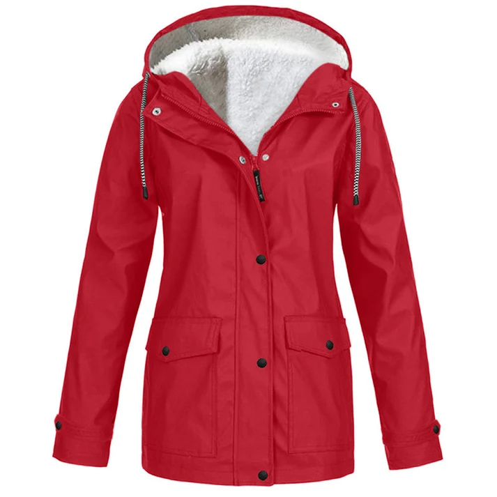 Marleth - Hooded Button Front Jacket Everyday Wear — view 4 of 10