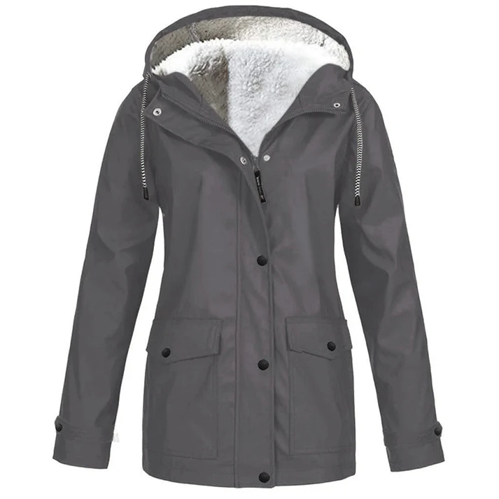 Marleth - Hooded Button Front Jacket Everyday Wear — view 6 of 10