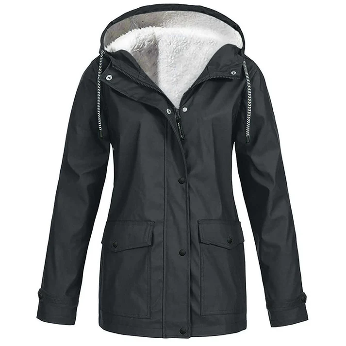 Marleth - Hooded Button Front Jacket Everyday Wear — view 9 of 10
