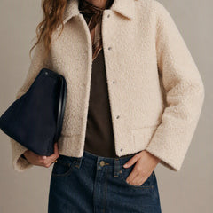 Marlowa - Long Single Breasted Jacket Casual Daily Wear