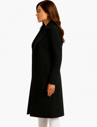 Marlowette - Tailored Double Button Coat Fall Winter Wear — view 10 of 10