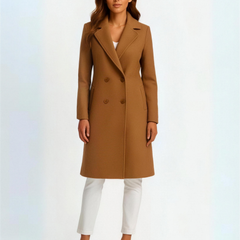 Marlowette - Tailored Double Button Coat Fall Winter Wear — view 7 of 10