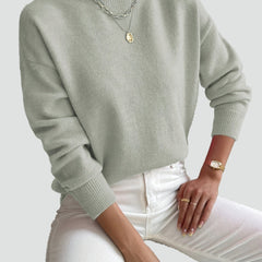 Marlowine - Soft Knit Turtleneck Sweater Winter Wear