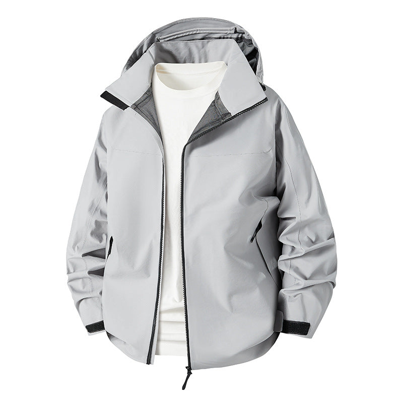 Nimbelle - Water-Repellent Hooded Jacket Cool Weather Commuting — view 6 of 9