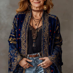 Nomadella - Bohemian Kimono Jacket For Layered Everyday Wear — view 2 of 4
