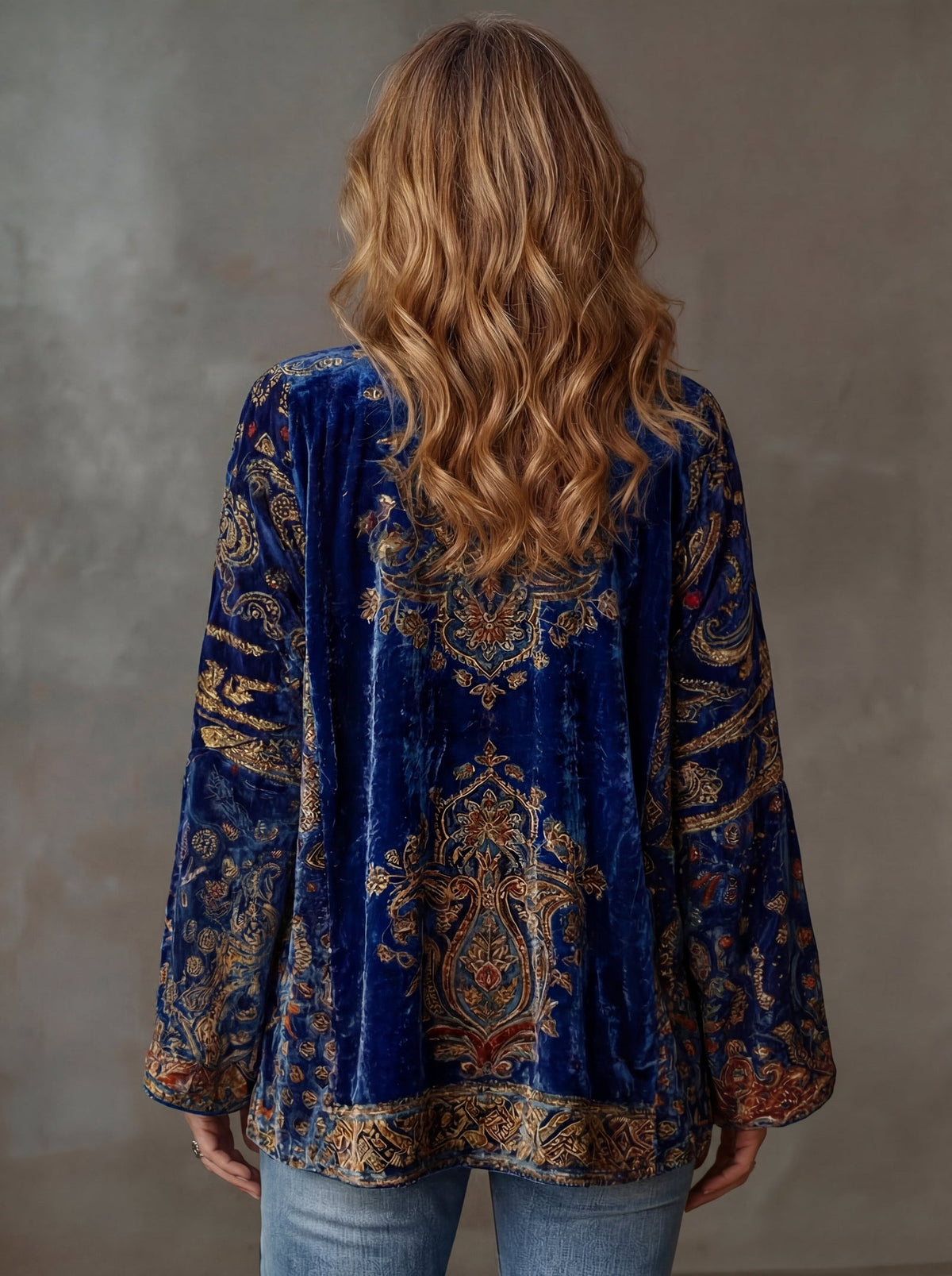 Nomadella - Bohemian Kimono Jacket For Layered Everyday Wear — view 4 of 4