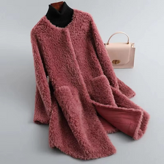 Ophira - Open Front Textured Layer Cold Weather Wear