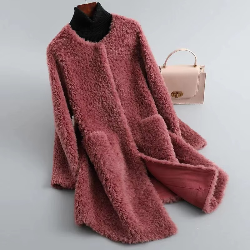 Ophira - Open Front Textured Layer Cold Weather Wear
