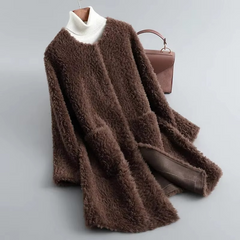 Ophira - Open Front Textured Layer Cold Weather Wear — view 4 of 6