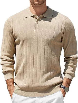 Osmere - Men's Ribbed Knit Sweater Everyday Layering