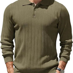 Osmere - Men's Ribbed Knit Sweater Everyday Layering — view 2 of 10