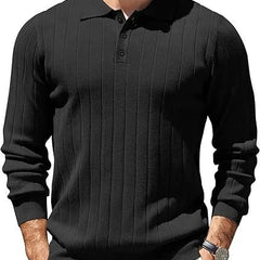 Osmere - Men's Ribbed Knit Sweater Everyday Layering — view 4 of 10