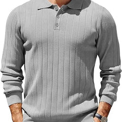 Osmere - Men's Ribbed Knit Sweater Everyday Layering — view 7 of 10