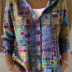 Paloway - Hooded Button Front Cardigan Everyday Layering