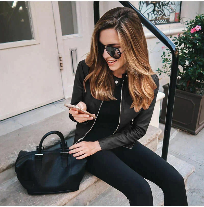Pellara - Italian Leather Jacket Timeless Everyday Wear — view 2 of 10