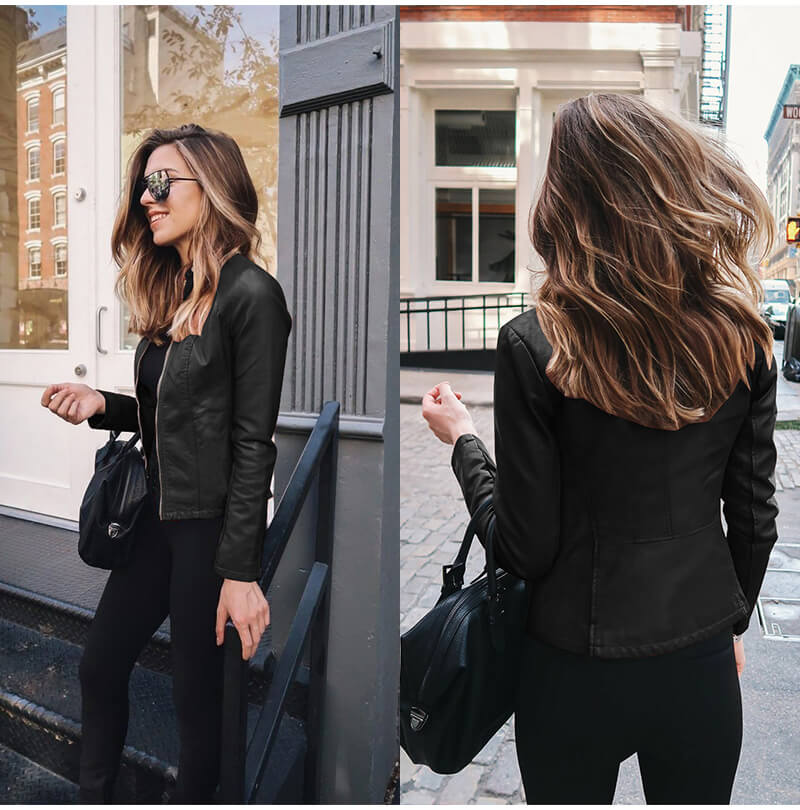 Pellara - Italian Leather Jacket Timeless Everyday Wear — view 3 of 10