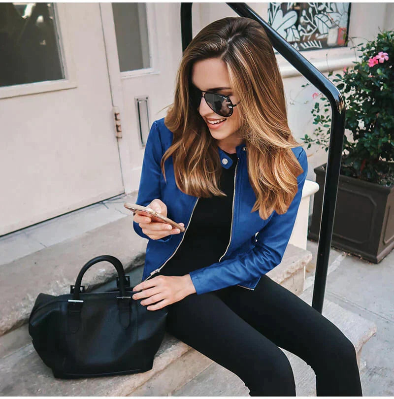Pellara - Italian Leather Jacket Timeless Everyday Wear — view 6 of 10