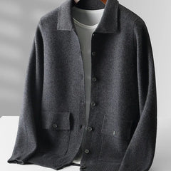 Callister - Men's Wool Cardigan Cold Weather Layering — view 8 of 10