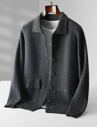 Callister - Men's Wool Cardigan Cold Weather Layering — view 8 of 10