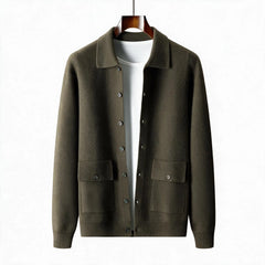 Callister - Men's Wool Cardigan Cold Weather Layering — view 2 of 10