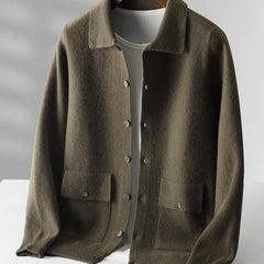 Callister - Men's Wool Cardigan Cold Weather Layering — view 6 of 10