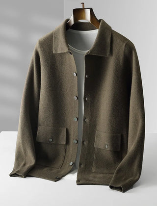Callister - Men's Wool Cardigan Cold Weather Layering — view 6 of 10