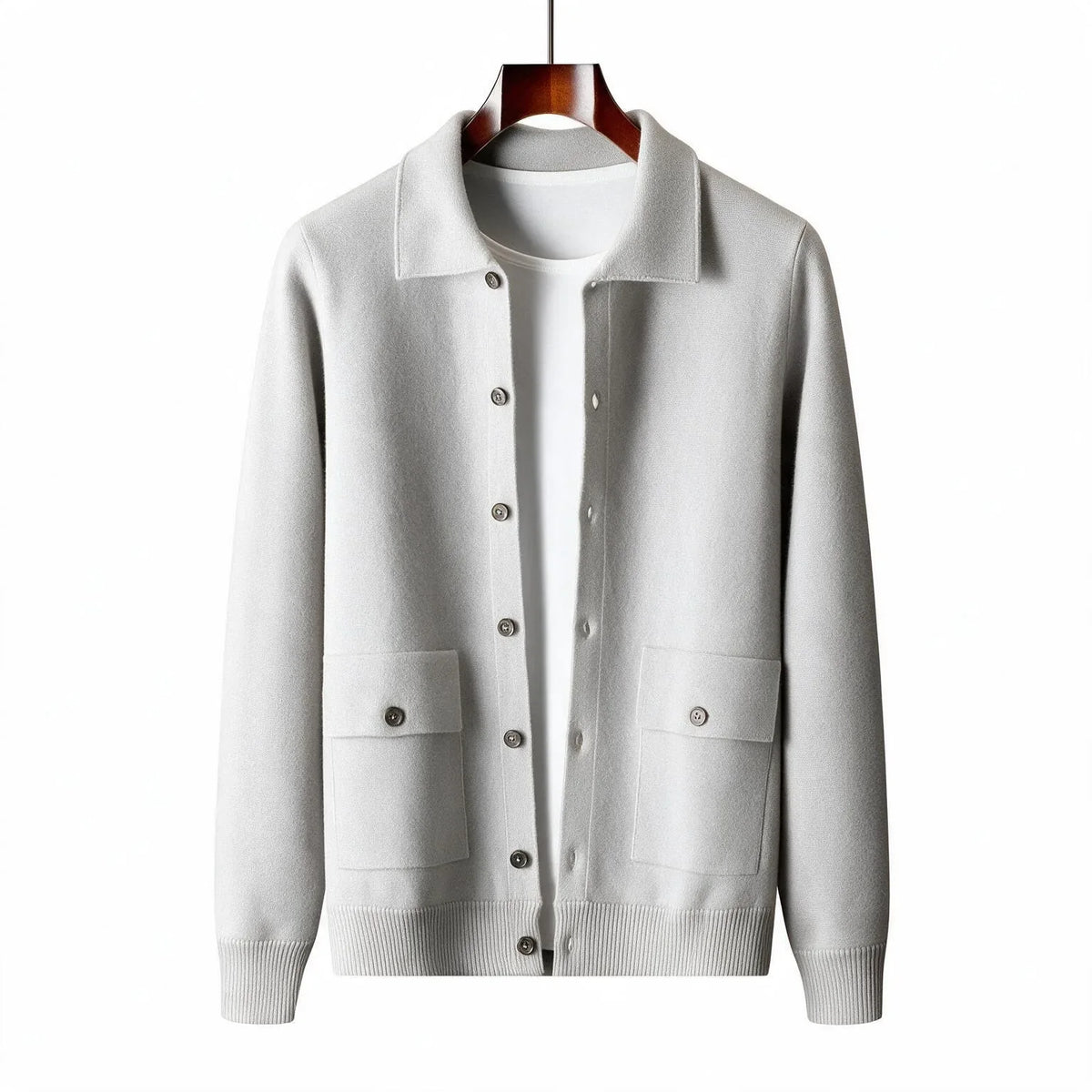 Callister - Men's Wool Cardigan Cold Weather Layering — view 3 of 10