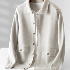 Callister - Men's Wool Cardigan Cold Weather Layering — view 7 of 10
