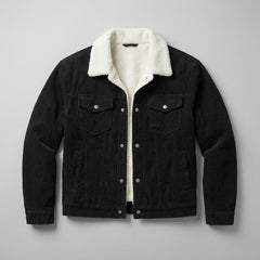Rangefield - Sherpa Lined Corduroy Trucker Jacket Cold Weather — view 3 of 10