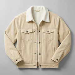 Rangefield - Sherpa Lined Corduroy Trucker Jacket Cold Weather — view 4 of 10