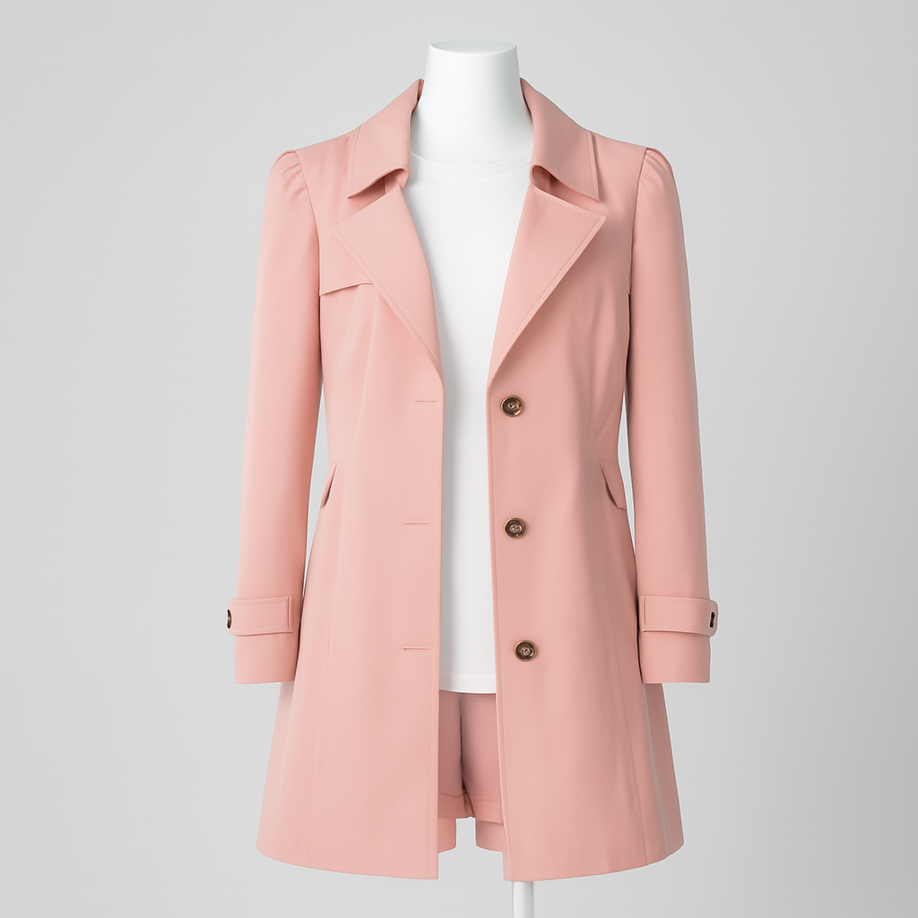 Rivelle - Belted Trench Coat For Transitional Season Dressing — view 3 of 8