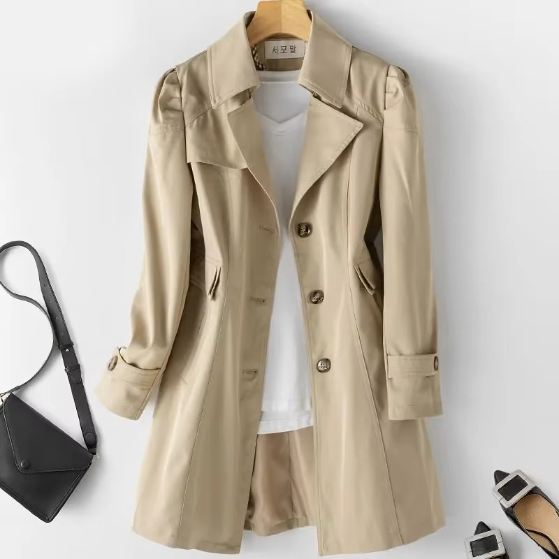 Rivelle - Belted Trench Coat For Transitional Season Dressing — view 6 of 8