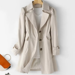 Rivelle - Belted Trench Coat For Transitional Season Dressing — view 7 of 8