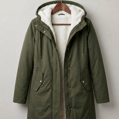 Rowanmere - Long Hooded Winter Coat Cold Weather Outdoors — view 2 of 10