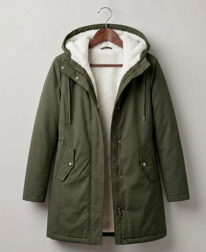 Rowanmere - Long Hooded Winter Coat Cold Weather Outdoors — view 2 of 10